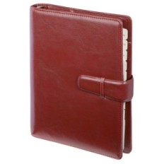 BOOK CALENDAR SEGREGATOR 17,5 x 23,5 cm, Collection 20B BURGUNDY ORS-08-20B / BOR / Z Aftagelig patron 2026