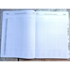 Knjiga Kalendar u blizini A6 Uklonjiva kaseta 2026 dnevni kapi