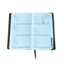 Book Kalender Close-up B6 Texas Black Eemaldatav kassett 2026 Daily Drops Office