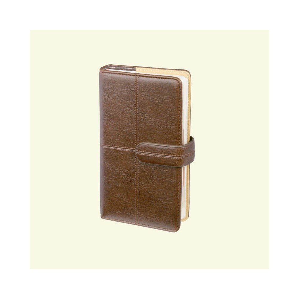 Couverture Calendrier vivant B-6 Collection York Brown Dark Brown KDP-40YB / BRC / P