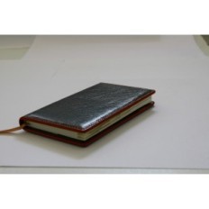 Tag Kalenderabdeckung B-6 Kollektion 23b schwarz mit rotem Furnier KD-23B-40 / CZA / P