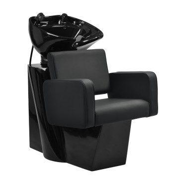 Gabbiano Bilbao Black fodrászmosó egység