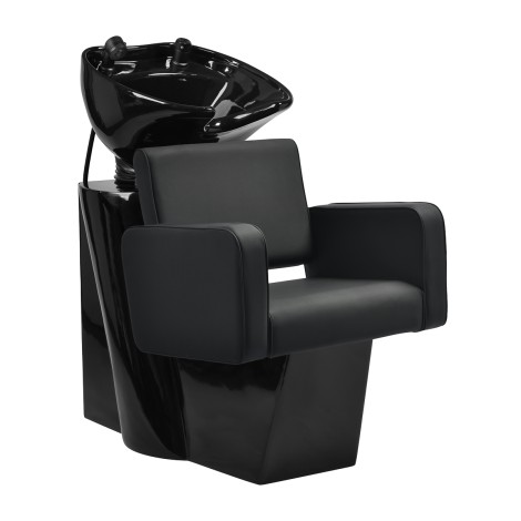 Gabbiano Bilbao Black frisørvaskestation