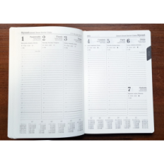 Cobertura de calendário da semana A-5 Coleção 8B Romã KT8B-25 / GRA / P