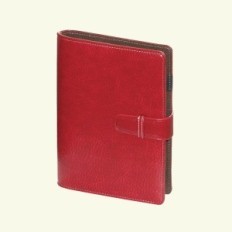 Organizer cover 07 13 x 19 cm with calculator Collection 27B red Ors-07BK / W / P