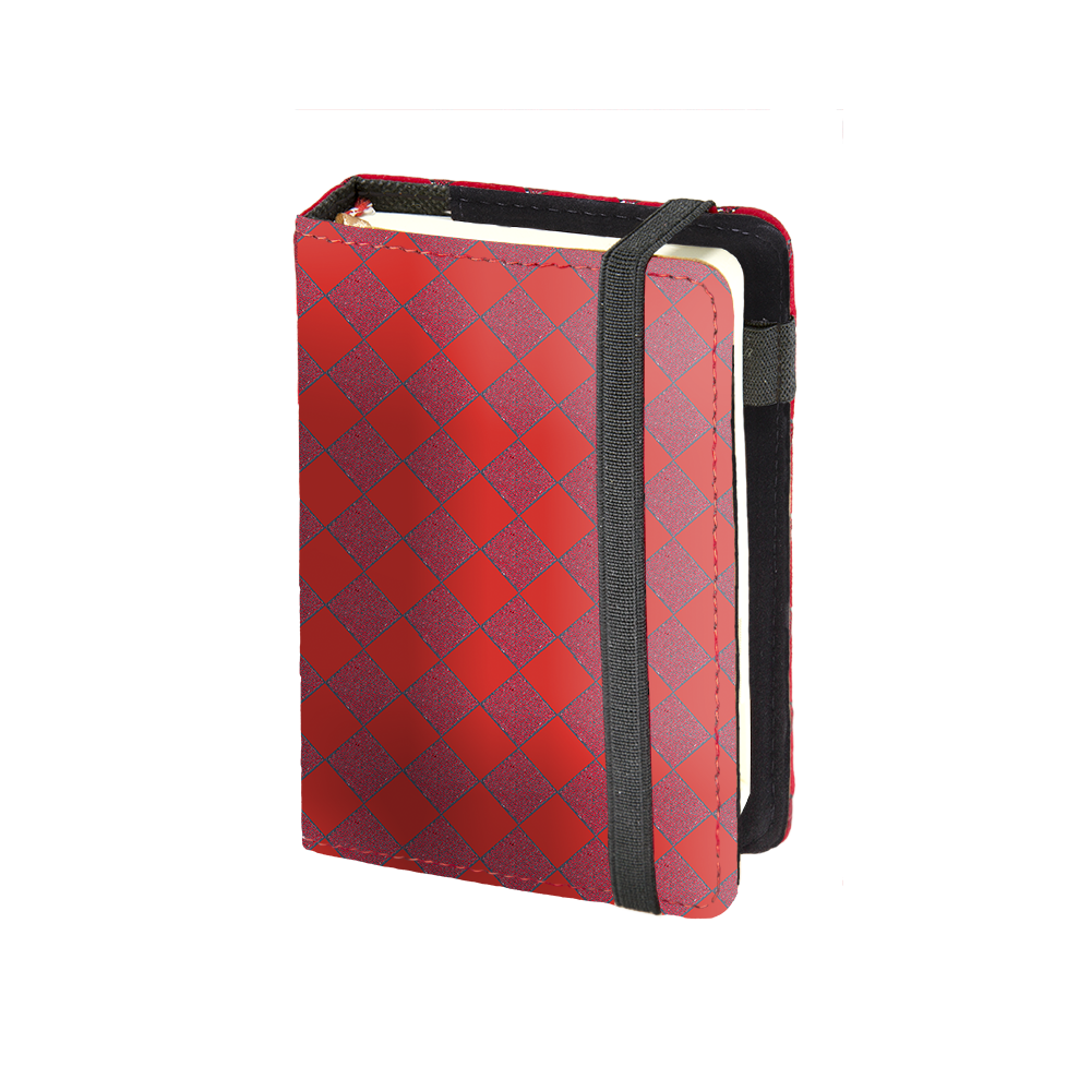 Cover Daily Calendar A-6 Collection Bergamo Red KDP-56BG / Jun / P