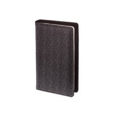 Cover Living Koledar B-6 Oslo Cover Black in Silver KDP-40ON / CZA-SRE / P