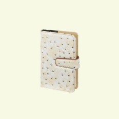 Weekly Calendar Cover A-6 Collection Lisbon Biała KTP-60LB / BIA / P