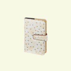 Ugentlig kalender Cover A-6 Collection Lisbon Biała KTP-60LB / BIA / P