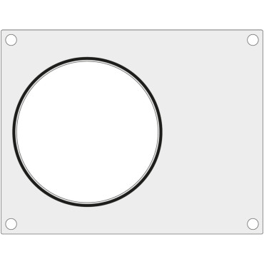 Matrixform för svetsmaskin Hendi på en soppbehållare. 165 mm - Hendi 805619