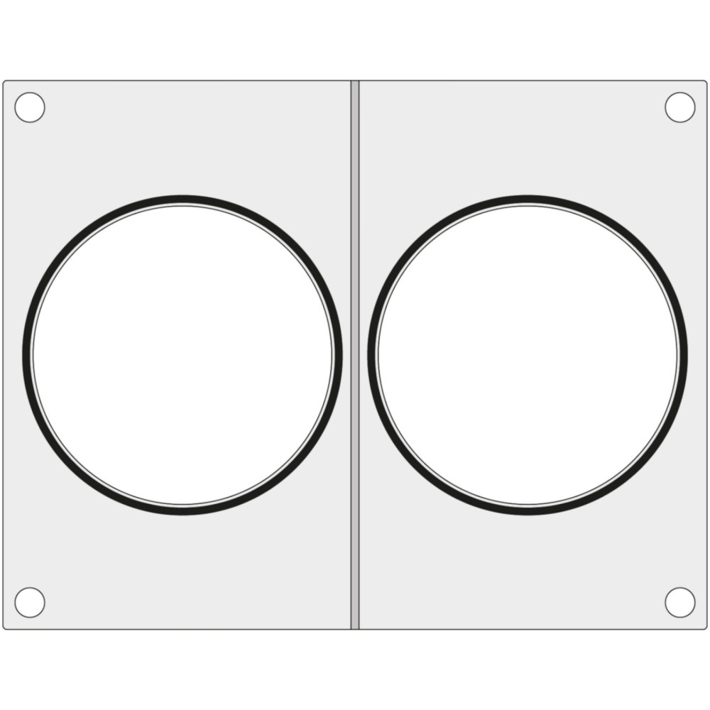 Forma de matriz para la máquina de soldadura. Hendi En dos contenedores para la sopa. 115 mm - Hendi 805633