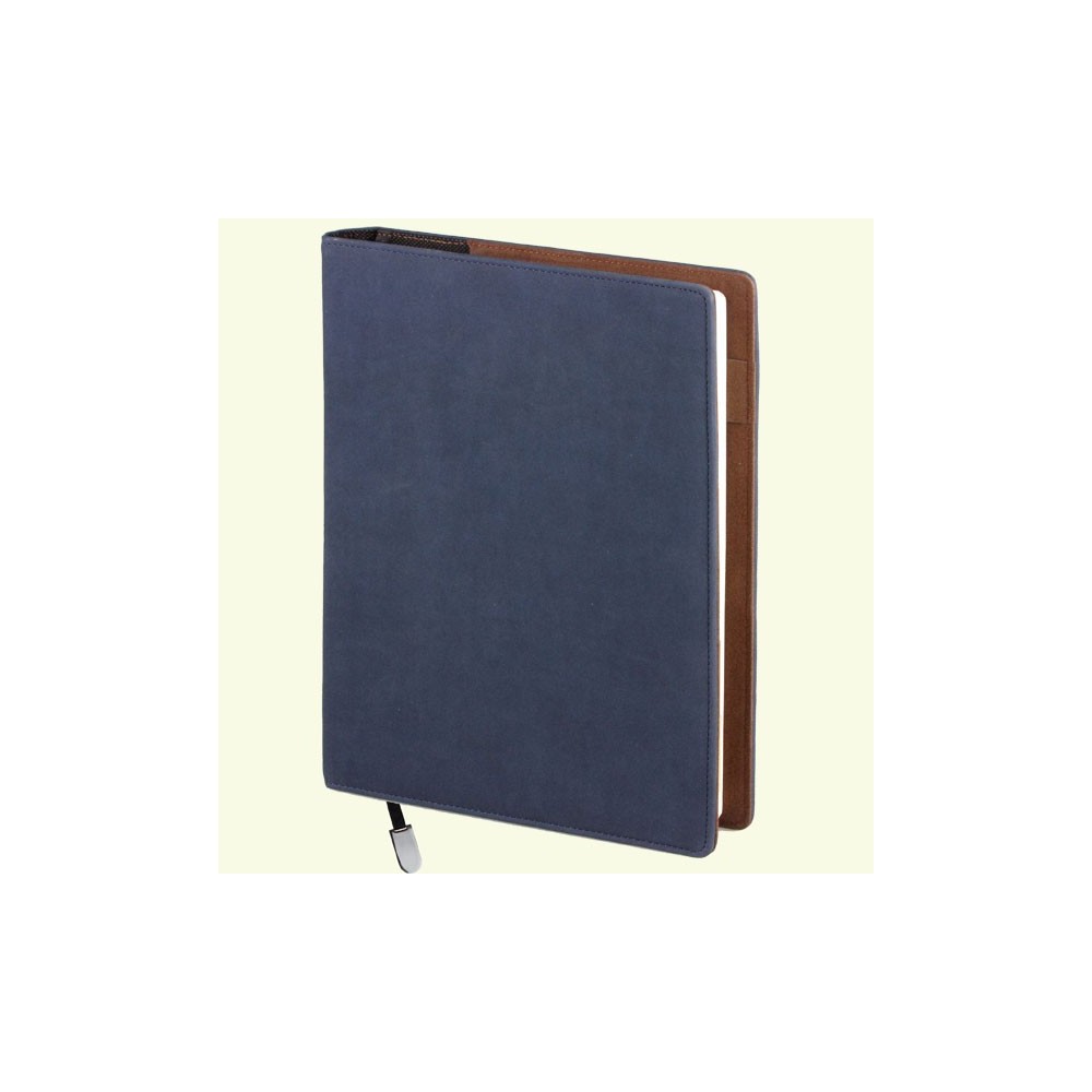 Settimana Custodia calendario A-4 Collezione Quebec Navy Blue, KTP-16QBB / GRA / P