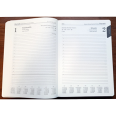 Copertina Custodia Daily Calendario A-6 Collezione 39b Nero KD-39B-56 / CZA / P