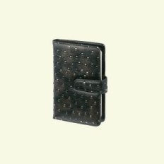 Uge Kalender Cover A-6 Collection Lisbon Black KTP-60LB / CZA / P