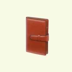 Week calendar cover A-6 Collection 24B Brown KT-24B-60 / BR / P