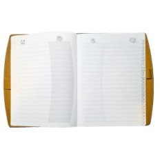 Haastattelija indeksi, A4 Collection Notes Collection 25B Beige, Index A-Z DELOGICZNY DROPS Office A-25B-16 / Ommeltu / z