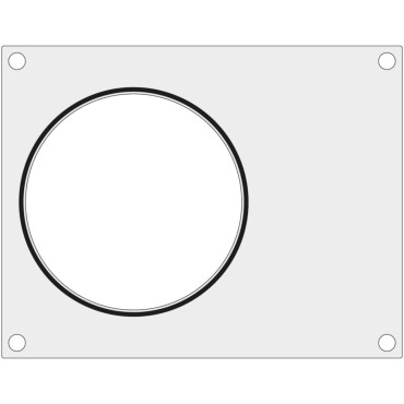Matrix form for welding machine CAS CDS-01 na nádobe na polievku. 165 mm - Hendi 805411
