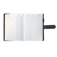 Broward Browid Browid A4 Notes Collezione Madrid Nero con indice di pizzo A-da ufficio Dylophole