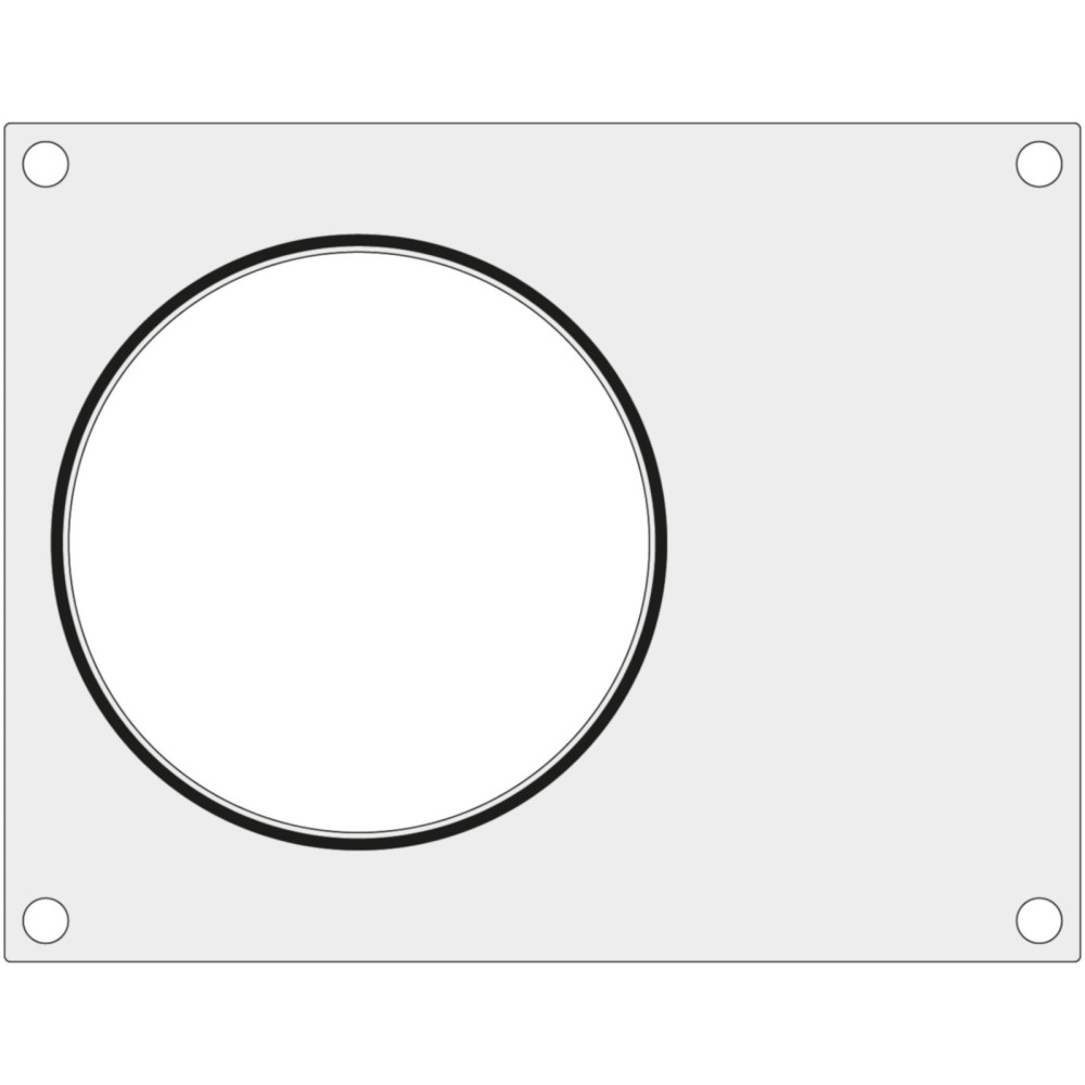 Matrixform för Duni DF10 svetsmaskin på en ons soppbehållare. 165 mm - Hendi 805817