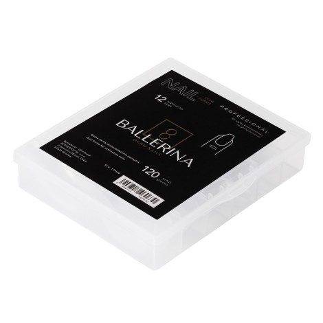 OCHO NAILS ballerina-dual forms, 120 kpl — pakkaus