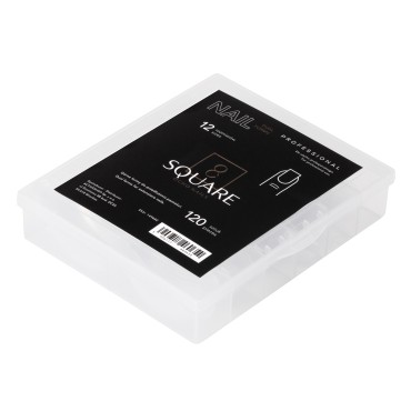 OCHO NAILS dual forms square 120 st. — förpackning