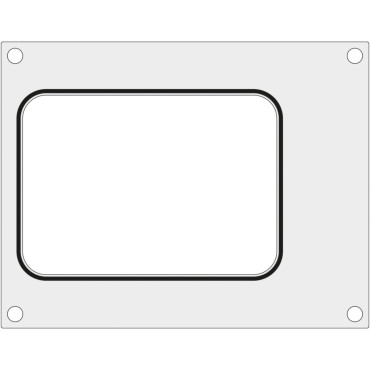 MCS Matrix pre MCS zváračov na zásobníku bez delenia 187x137 mm - Hendi 805565