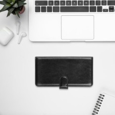 Caso per iPhone 12 W396 Black Book