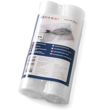 Sacos de vácuo Moleton para soldadores da bexiga 200x6000 mm 2 rolos - Hendi 297469