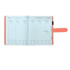 Boek Kalender A5 Verwijderbare bijdrage 2026 Wekelijkse druppelskantoor