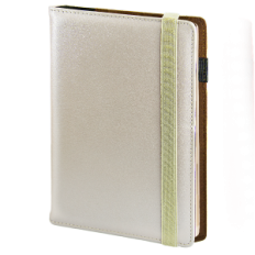 Daglig kalender A5 Collection 41b Cream, flyttbart bidrag 2026 DROPS Office