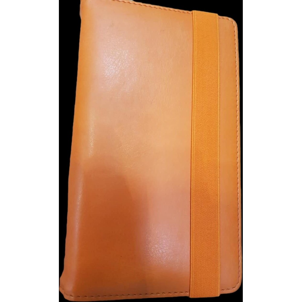 Calendrier de livres A5, collection 42B Orange, Cartouche de bureau Remplacement 2026 Drops de gouttes