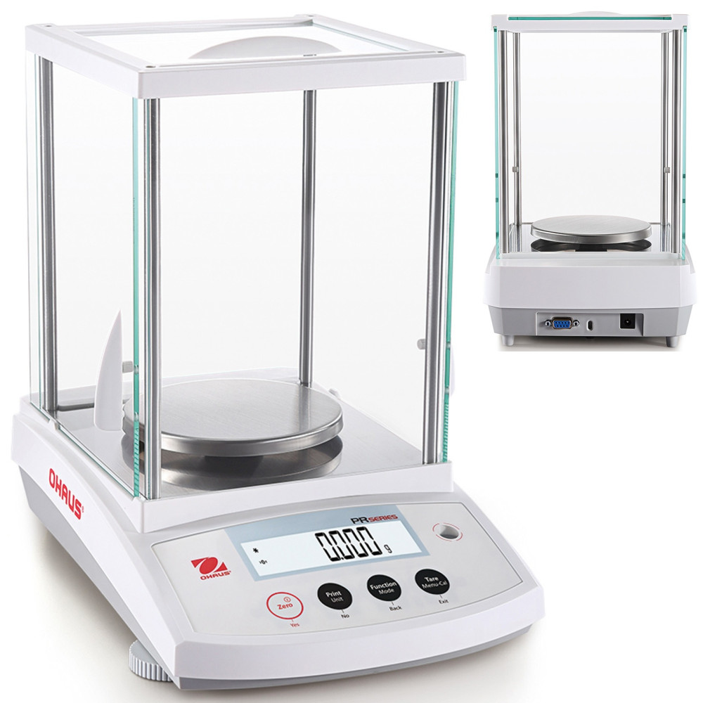 Laboratorieanalysvikt med legalisering M Precision LCD PR 120G / 0.1mg - OHAUS Pr124m