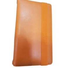 Varaa kalenteri A4, kokoelma 42b, oranssi kumi Clasp Drops Office 2026