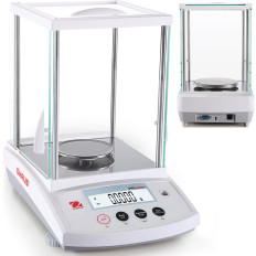 Peso de laboratório de farmácia com legalização M precisão LCD PR 220G / 1mg - OHAUS Pr223m