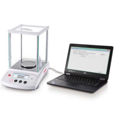 Peso de laboratório analítico com legalização M profissional LCD PR 220G / 0.1mg - OHAUS Pr224m