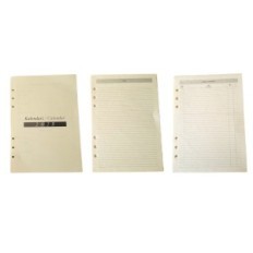 Livro Calendário Organizador Segregator Cambridge 08 17.5 x 23,5 cm Marrom escuro com fita e contribuição removível 2026 gotas d