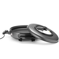 Elektrische koekenpan voor frituren en bakken 55cm 1600W - Hendi 239605