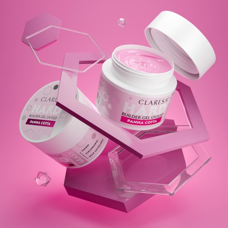 CLARESA HARD&EASY BUILDER GEL PANNA COTTA 45g