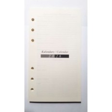 Βιβλίο ημερολογίου βιβλίου B6 13 x 19 cm Αφαιρούμενη κασέτα 2026 Γραφείο σταγόνων