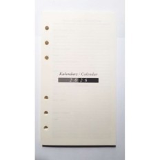 Bokalendar Segregator B6 13 x 19 cm Flyttbar kassett 2026 DROPS Office
