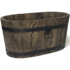 Gėlių dugnas pušis 40x23xh21 Netoli Palisander