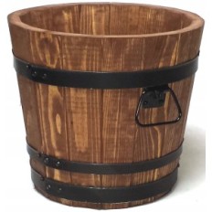 Borovice pot 35xh31 k. Walnut