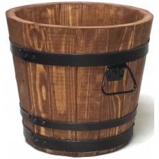 Borovice pot 35xh31 k. Walnut