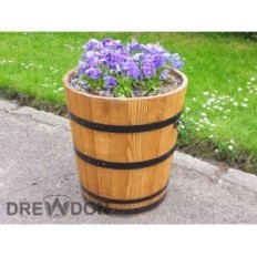 Pine pot 42xH38 k. paliszander