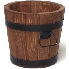 Kieferntopf 28xh26 k. Walnut