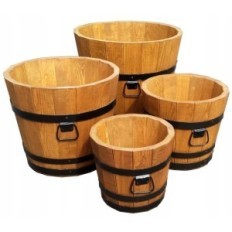 Pine pot 35xH31 k. Oak
