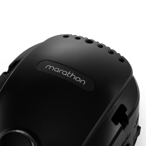 Saeyang Marathon 3 Champion NEW Nagelfräser Schwarz mit H200 — Detailaufnahme Oberfläche