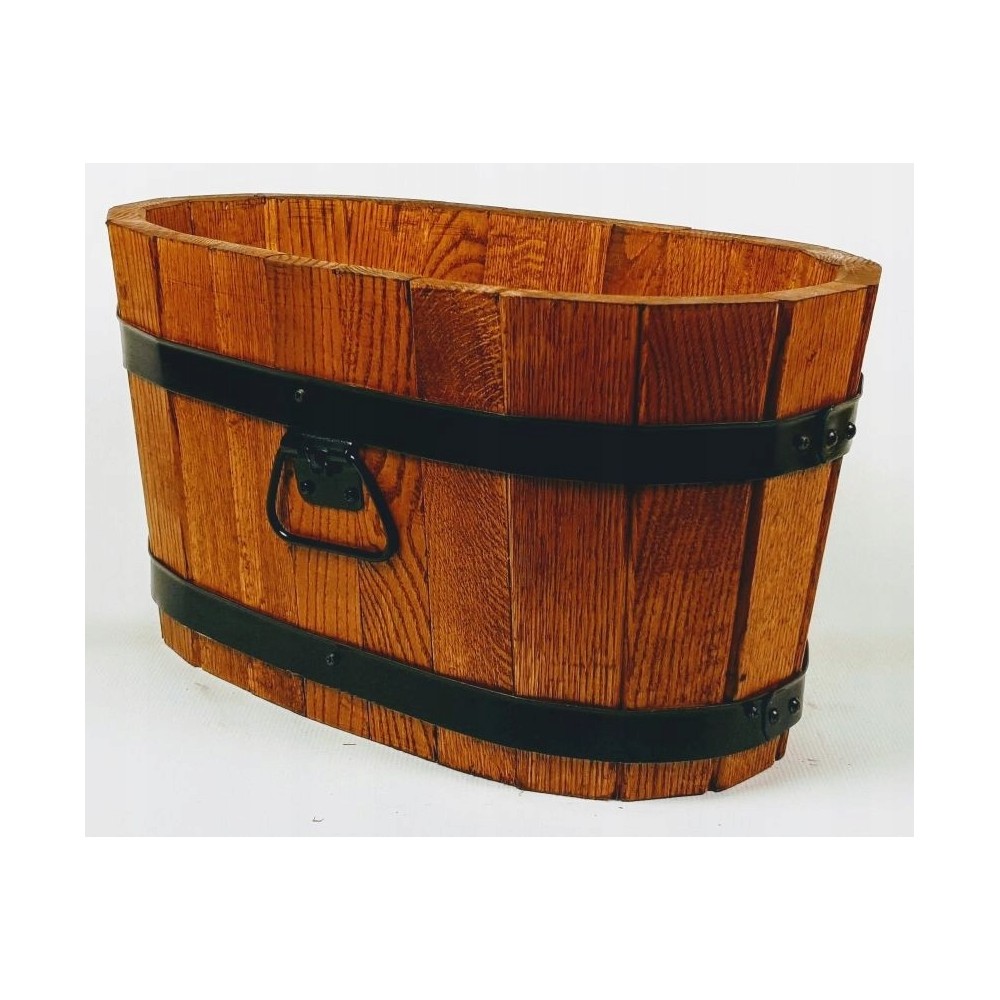 Flowerbed Oak 60x38xh31 K. Δρύινα