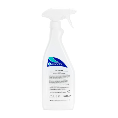 Mondial DETRISAN spray för desinfektion av icke-invasiva enheter — framsida
