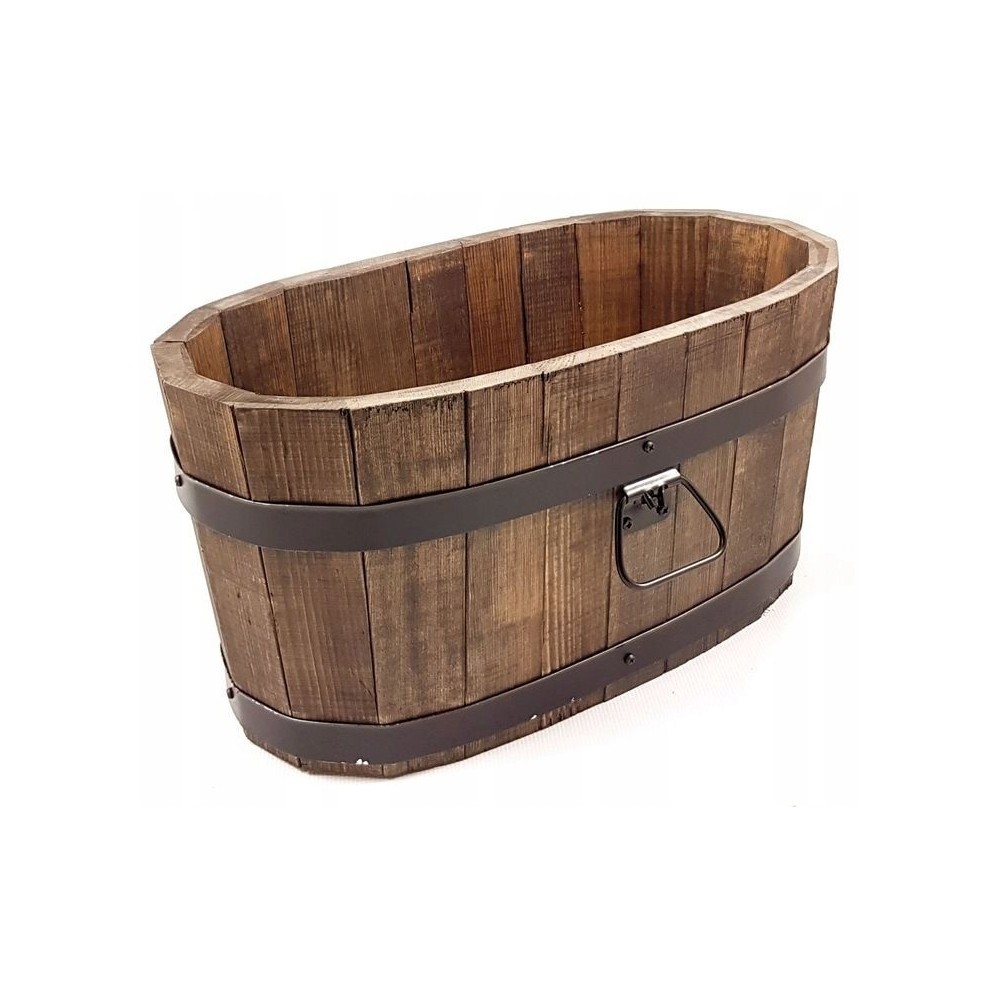 Pino de macizo de flores 50x29xh26 k. Palisandro